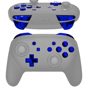 Kit de boutons bleus NS Pro Joystick Dpad Action Trigger L R pour manette sans fil Nintendo Switch Pro - Product Image 2