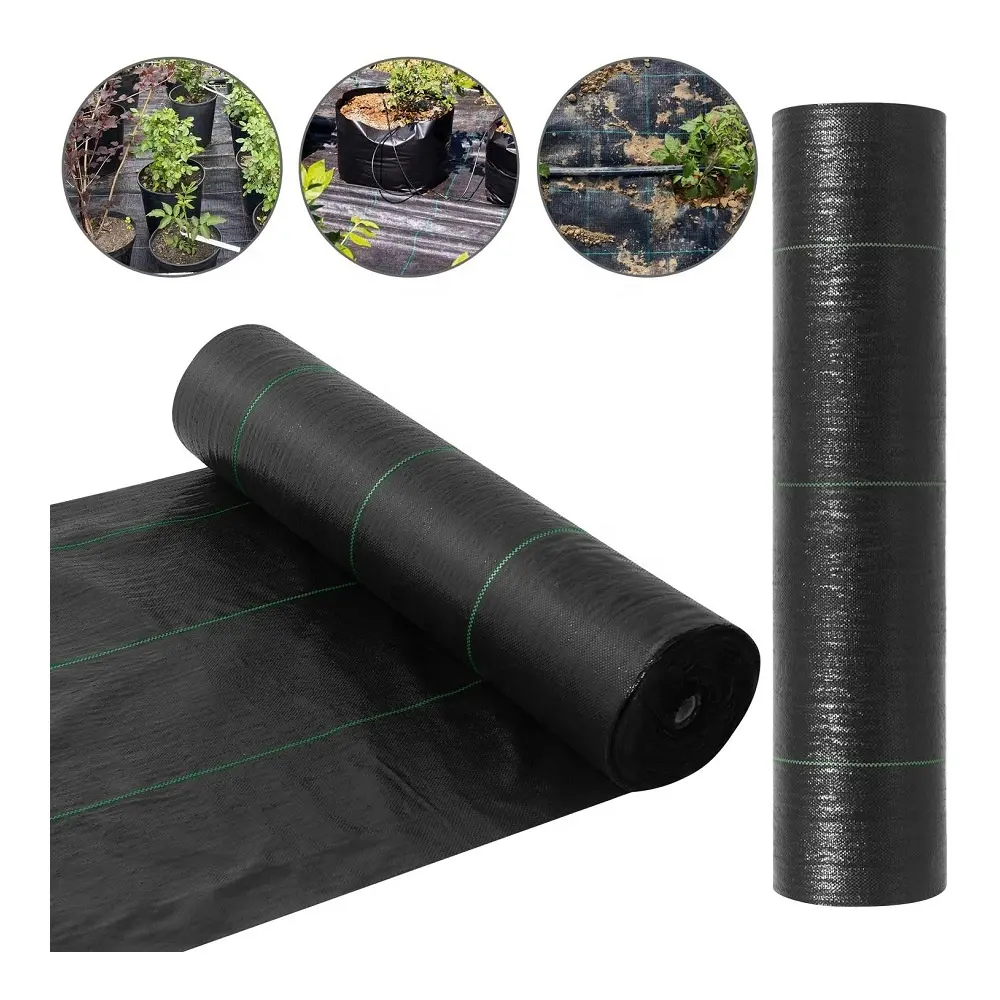 Best Quality Crazy Price garden ground cover fabric/weed barrier mat/plastic pp anti weed agro weed control mat