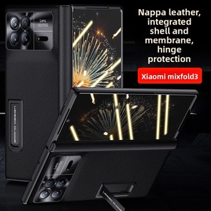 เคสโทรศัพท์ Xiaomi Fold3 แบบแม่เหล็ก ป้องกันรอบด้าน พร้อมฟิล์มในตัวและขาตั้ง สำหรับโทรศัพท์มือถือหน้าจอพับได้ - Product Image 3
