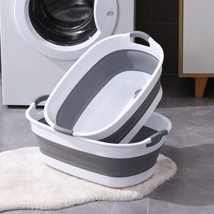 Cesto de Ropa Plegable Extra <span class=keywords><strong>Grande</strong></span> de Plástico PP Reforzado, Impermeable y Ecológico, Directo de Fábrica, 24/39L, para Ropa, Mascotas y Bebés - Product Image 2