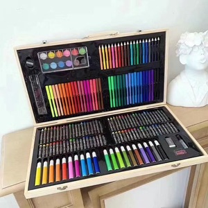 ชุดปากกา<span class=keywords><strong>สี</strong></span><span class=keywords><strong>น้ำ</strong></span>สำหรับเด็ก ชุดวาดภาพนักเรียน วัสดุพีวีซี กล่องของขวัญ อุปกรณ์ศิลปะ แปรงทา<span class=keywords><strong>สี</strong></span>สำหรับเด็ก<span class=keywords><strong>อนุบาล</strong></span> - Product Image 4