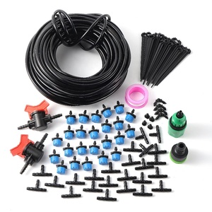 Sistema di gocciolamento dell'acqua di risparmio fai-da-te 5/10/15/20/25/30/40m Kit di <span class=keywords><strong>irrigazione</strong></span> per serra da giardino per ortaggi da giardino - Product Image 1