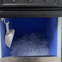 Machine à glaçons commerciale à grande capacité avec bac à glaçons séparé pour les restaurants et les buffets