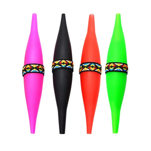 YI <span class=keywords><strong>JIN</strong></span> Narghilè di Lusso Moderno Smerigliato con Borsa Termica, Shisha Portatile Tipo Dritto, Tecnica Laccata, in Plastica Ecologica, da Viaggio - Product Image 5