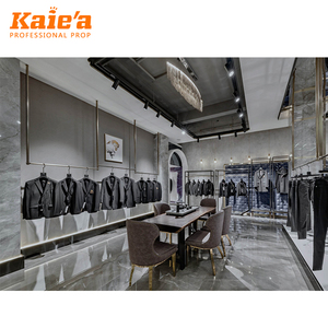 Tùy chỉnh thực hiện quần áo showroom thiết kế nội thất toàn bộ phụ nữ cửa hàng quần áo kệ trưng bày - Product Image 3