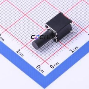 TSD024B16026A04 Tactile Switch SMD,6x6mm Switch Round Button 2.6N Vertical Mount 6mm - Product Image 1