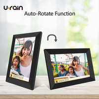 Bingkai Foto Digital Akrilik Wi-Fi 10.1 inci Layar Sentuh IPS Pemutar Video Android 6.0 1+16GB Resolusi 1280x800 Sensor Gerak