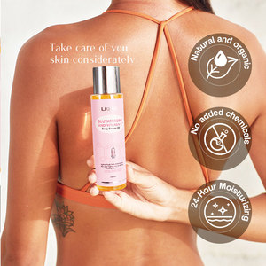 Aceite Corporal Blanqueador e Hidratante para Piel Negra, Natural, Extra Fuerte, para el Cuidado de Todo el Cuerpo, con Efecto Iluminador, OEM ODM, al por Mayor - Product Image 5