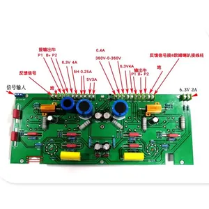Carte de circuit amplificateur à tubes à vide 6U8 6F2 Push <span class=keywords><strong>EL34</strong></span> <span class=keywords><strong>KT88</strong></span>, carte de circuit imprimé PCB, amplificateur audio haute puissance 30Wx2 - Product Image 6