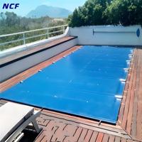 Bâche de piscine en PVC imperméable, anti-poussière, résistante aux UV et anti-décoloration pour piscines hors sol et enterrées – Stockage saisonnier