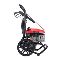 Laveuse à haute pression Dining 2700PSI Machine portable à jet d'eau à haute pression Nettoyeur à jet d'eau froide à gaz, DKGPW2500V-E