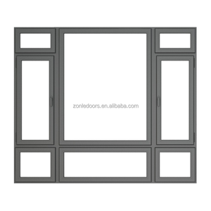 <span class=keywords><strong>Warren</strong></span> Fenêtre coulissante en aluminium à double vitrage Cadre en alliage d'aluminium Fenêtres coulissantes en verre à double vitrage - Product Image 5