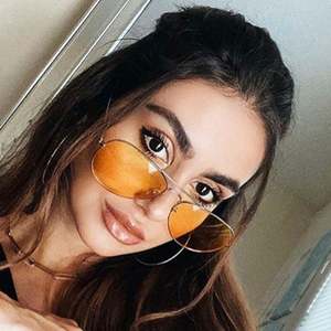 Nuevas Gafas de Sol de Aviador con Doble Puente para Hombre y Mujer, Montura de Aleación, Lentes Degradadas Estilo Piloto Oceánico - Product Image 3