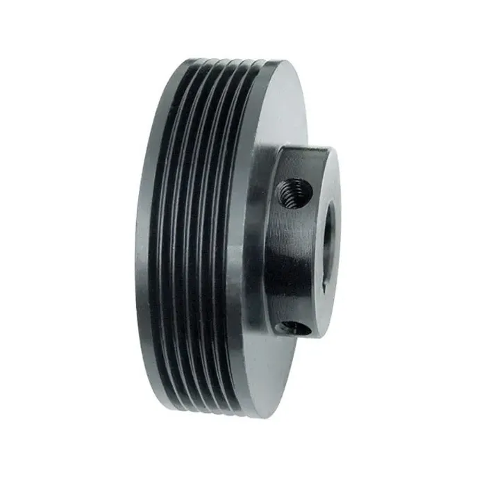 Factory Price Cast Iron J L M K Profile 6 10 16 20 Grooves Poly V Belt Sheaves Pulleys for STB Bushings