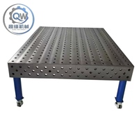 Table de soudage modulaire 3D de qualité professionnelle, plateforme de soudage nitrurée résistante à l'usure pour les projets de fabrication métallique