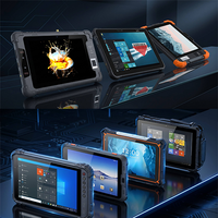 Tablette PC industrielle Android 8.1 de 8 pouces RK3288 2 Go de RAM RFID/NFC/POE, triple protection, écran haute luminosité, portable et renforcé