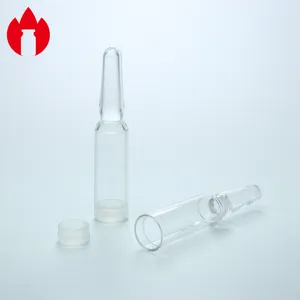 Integratori monouso da 1.5ml essenza cosmetica liquido imballaggio vuoto flacone medico piccolo siero fiale di plastica uso industriale