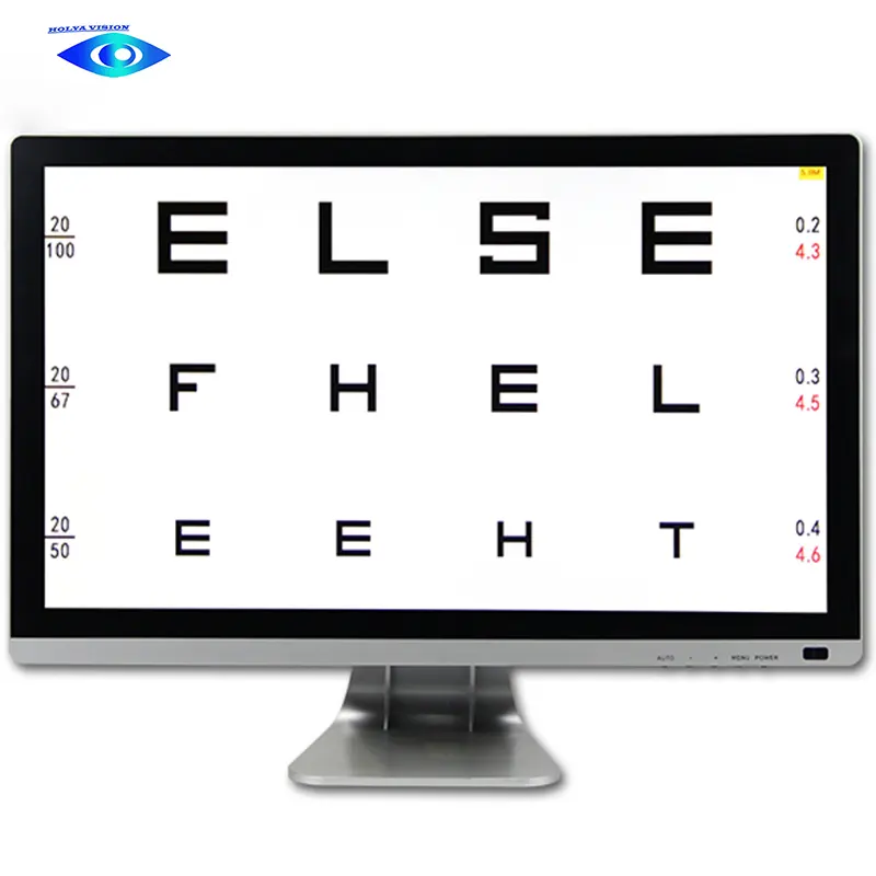 vision chart china optical equipment Near vision tester led eye vision chart