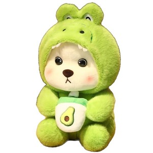 Superventas: Peluche Transformable Lina Bear de 8 pulgadas, Muñeca para Máquina de Garras, Muñeca de <span class=keywords><strong>Regalo</strong></span>, Muñeca de Almohada, Muñeca para Lanzamiento en Bodas, Venta al por Mayor del Fabricante - Product Image 5