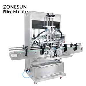 Machine de remplissage servo ZONESUN ZS-SV4GB pour crème fouettée, ketchup, sauce chili, shampoing, confiture - Product Image 6