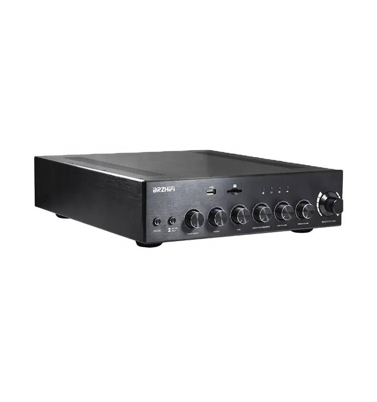 BRZHIFI BRZHIFI New ClassAB 1000 W BA3 BT5.0 HIFI ES9023 Leistungsverstärker Subwoofer Verstärker U-Speicher/USB/SD-Karte Stereo-Verstärker