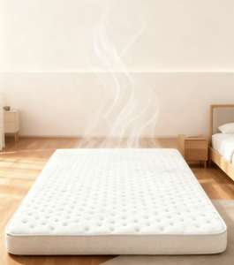 Nefes Alabilen ve Omurgayı Koruyan Fiber Yatak, Sırt Ağrısını ve Yorgunluğu Gidermek İçin Ergonomik Olarak Tasarlanmıştır Katlanabilir Yatak - Product Image 1
