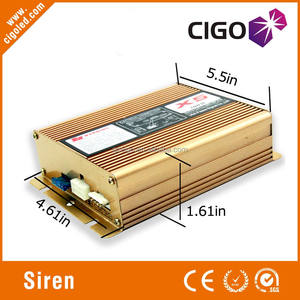 Sirène d'alarme de voiture à vente chaude X5 18 tons 12V 200W Sirène de voiture piézoélectrique Sirène d'alarme de voiture - Product Image 3