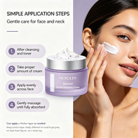 Crème Visage MERCILEN Personnalisée avec Logo, Capsules Liftantes pour les Pores, 99% Bakuchiol Pur, Céramide Rétinol pour une Peau Raffermie et Densifiée