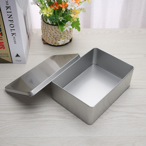188x136x70mm hộp thiếc hình chữ nhật để đóng gói quà tặng phụ kiện trang trí công cụ làm móng Nước hoa sô cô la bánh quy - Product Image 3