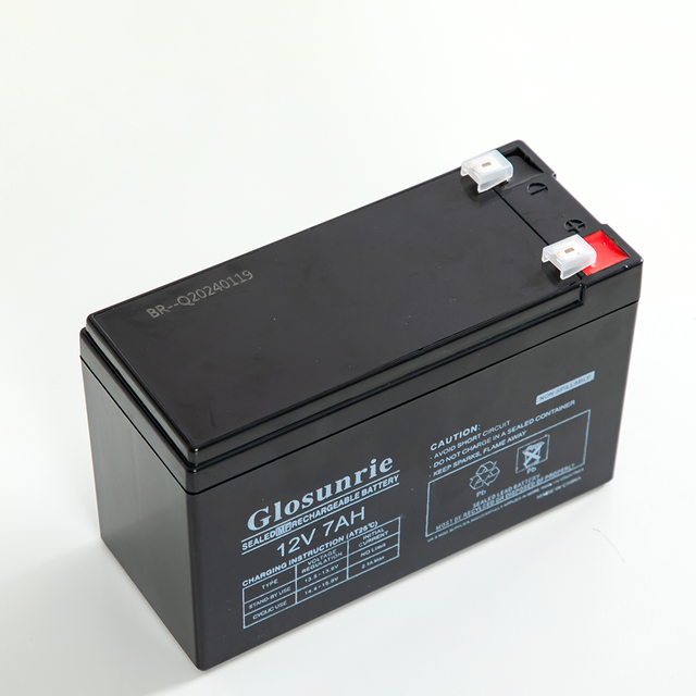 BR Solar Maintenance-Free 12V AGM Deep Cycle Sealed Lead Acid Battery 7AH for Monitoring Devices & Boats