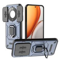 Protector de Lente de Cámara con Anillo y Ventana Deslizante para Teléfono Honor X9d 5G/X70 5G/400 Smart 5G, Resistente a Impactos