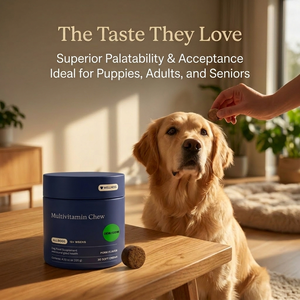 Multivitamínico para perros, gatos, pelo, piel, alivio de alergias, cuidado de las articulaciones, vitamina A B1 B2 B6 C D3 E, tratamientos de inmunidad, suplementos para el cuidado de la salud - Product Image 5
