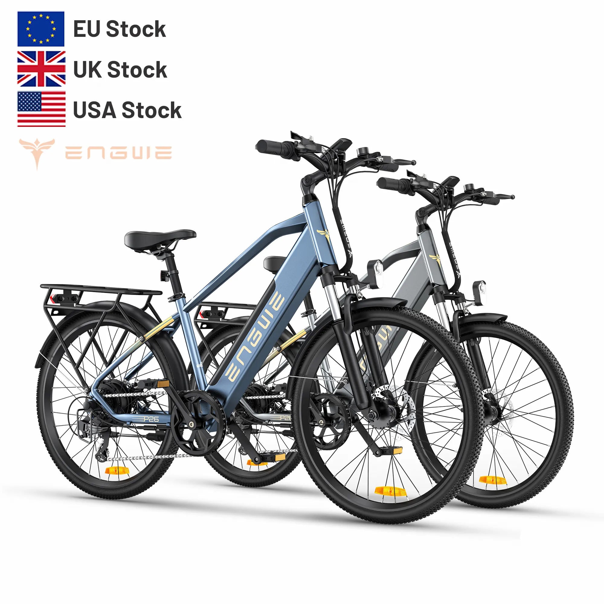 ENGWE P26 Electric Mountain ebike 36V 17AH 7 Speeds electric Bicycle 25km/h 7 Speeds electric Bicycle