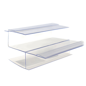 Support de Présentoir POP Personnalisé pour Supermarché, Porte-Étiquette de <span class=keywords><strong>Prix</strong></span> en PP/<span class=keywords><strong>PVC</strong></span>, Clip de Fixation, Extrusion et Découpe Personnalisées, Couleur Personnalisée, ISO9001 - Product Image 1