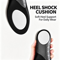 Semelles orthopédiques pour hommes et femmes, soutien de la voûte plantaire, soulagement de la fasciite plantaire, talonnette profonde, absorption des chocs
