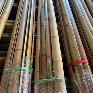 รางไม้ไผ่ธรรมชาติเป็นมิตรกับสิ่งแวดล้อมยาว2100ซม. และเส้นผ่าศูนย์กลาง2.1ม. สำหรับระบบไฮโดรโปนิกส์และ Aquaponics - Product Image 2