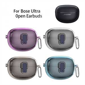 Étui de protection pour écouteurs <span class=keywords><strong>Bose</strong></span> Ultra 0pen, nouveau style, anti-chute, simple, en TPU, avec interrupteur et crochet - Product Image 2