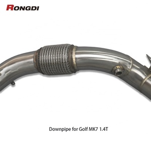 Tubos de Escape de Alto Rendimiento de Acero Inoxidable 304 para VW Golf MK7 1.4T Audi A3 2015-2017 - Product Image 5