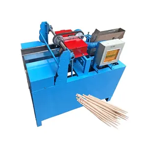 Complete Sets Wood Toothpick Processing Equipment Carved Toothpick Making Machine Price