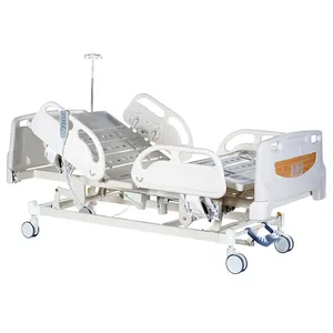 Factory wholesale nursing Five function electric ICU Standing hospital medical bed for patient