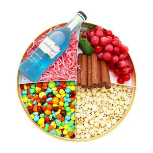 Caja de Regalo Redonda de Cartón para Dulces, con Diseño de Fresas y Chocolate, para Comida para Degustar - Product Image 2