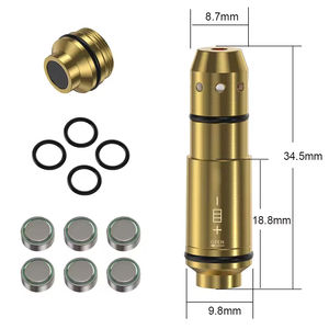 ระบบฝึกซ้อมยิงปืนแบบแห้งสำหรับขายส่ง แบบกำหนดเองได้ ชุดฝึกซ้อมยิงปืน 3 ชุด แบตเตอรี่ 45acp 9mm ตลับกระสุนฝึกซ้อมยิงปืนแบบแห้งด้วยเลเซอร์ - Product Image 4