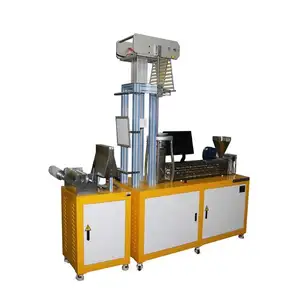 Lab Mini ditiup mesin pembuat ekstrusi Film untuk HDPE PE PLA LDPE PVC pabrik pabrik 25 disediakan 3 tahun 1-5 25-40 Mm
