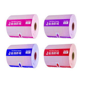 Papier thermique de caisse enregistreuse 80mm 57mm Image Life pour billet de loterie Cinéma Kinema <span class=keywords><strong>Cine</strong></span> <span class=keywords><strong>Film</strong></span> Studio de cinéma - Product Image 2