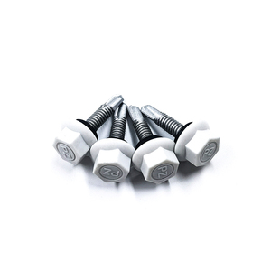 Tornillos <span class=keywords><strong>de</strong></span> combinación Tornillo autoperforante <span class=keywords><strong>de</strong></span> brida <span class=keywords><strong>de</strong></span> cabeza hexagonal <span class=keywords><strong>de</strong></span> nailon <span class=keywords><strong>de</strong></span> acero al carbono con arandela EPDM - Product Image 5