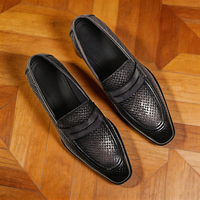 Nouvelle Arrivée Chaussures Décontractées pour Hommes en Cuir Véritable Mocassins Respirants en Maille Chaussures de Bureau pour Hommes Prix de Gros