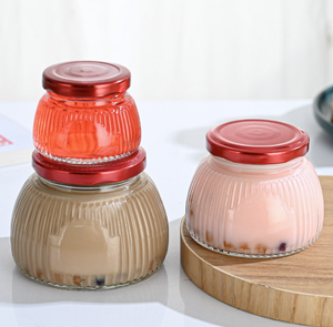 โถแก้วใสขนาดใหญ่ ปิดสนิท ใช้ซ้ำได้ สำหรับแป้ง ธัญพืช ขนมขบเคี้ยว - Product Image 4