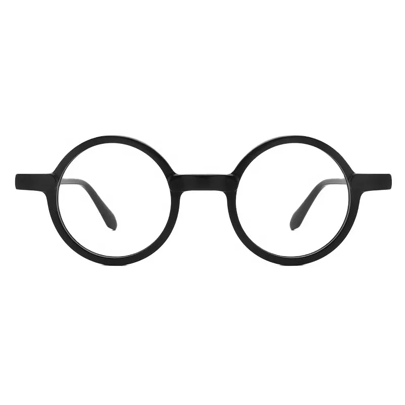 Hengtai Mode Retro High-End Optische Brillen Dames Heren Handgemaakte Aangepaste Acetaat Bril Montuur Bijziende Bril