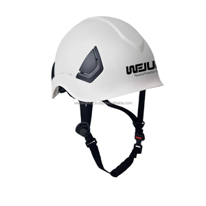Casco de Seguridad WELTA ANSI Z89.1 Tipo II Clase C Ajustable de ABS con Visera de Suspensión Ranurada de 6 Puntos WHA7 para Construcción - Product Image 3