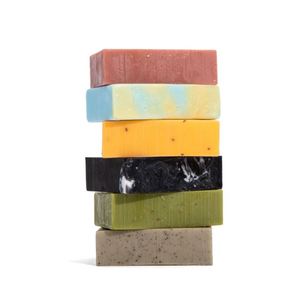 สบู่ขัดผิว100% ธรรมชาติออร์แกนิคทำมือสีดำทำด้วยมือสบู่ทำความสะอาดร่างกายและมีกลิ่นแบบผู้ชาย - Product Image 3